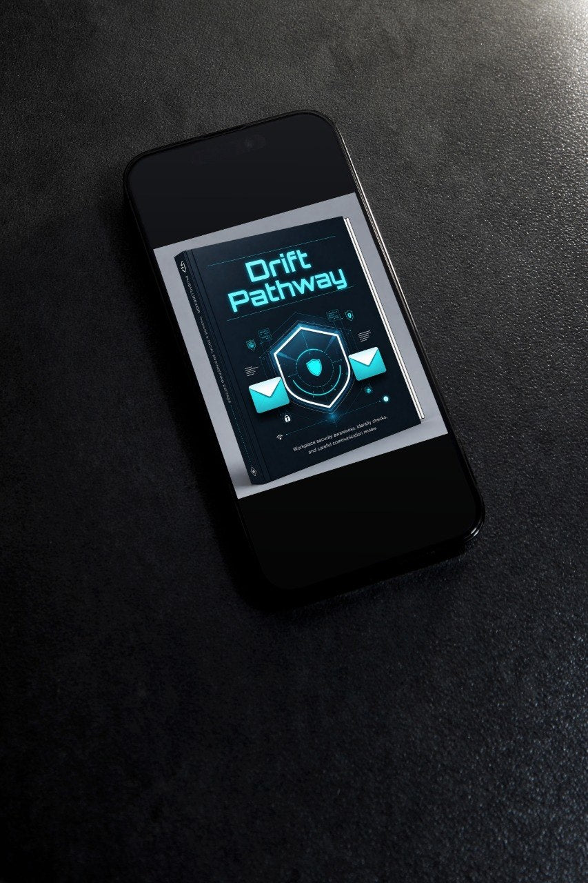 Phone with a digital display on a black surface