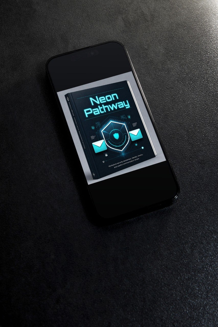 Phone with a digital display on a black surface